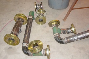 Various-Pipe-Spools-Flanges-Pipe-Fabrication-Cogbill-Construction